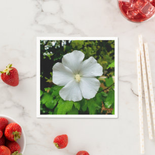 Hibiscus papieren servetten