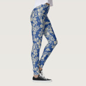 Hibiscus Pareau benauwd Hawaïaans Tropisch Leggings (Rechts)