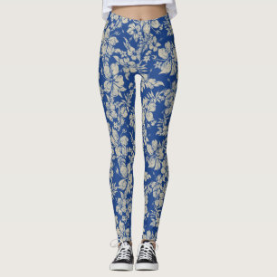 Hibiscus Pareau benauwd Hawaïaans Tropisch Leggings