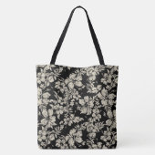 Hibiscus Pareau Distress Hawaiian Beach Bag Tote Bag (Achterkant)