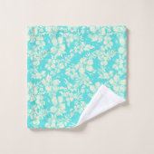 Hibiscus Pareau Distress Hawaiian Coordinates Bad Handdoek (Wasdoekje)