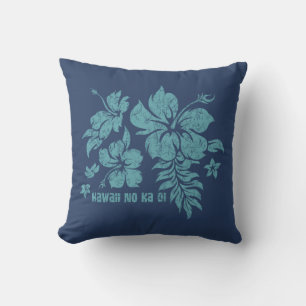 Hibiscus Pareau Hawaiaanse Bloem Omkeerbare Kussen