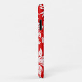 Hibiscus Pareau Hawaiaanse bloem Rood Case-Mate iPhone Case (Achterkant/rechts)