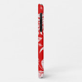 Hibiscus Pareau Hawaiaanse bloem Rood Case-Mate iPhone Case (Achterkant/links)
