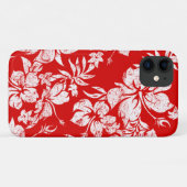 Hibiscus Pareau Hawaiaanse bloem Rood Case-Mate iPhone Case (Achterkant (horizontaal))
