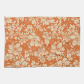 Hibiscus Pareau Hawaïaanse keukenhanddoek (Horizontaal)