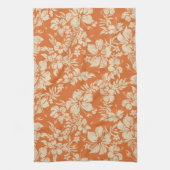 Hibiscus Pareau Hawaïaanse keukenhanddoek (Verticaal)