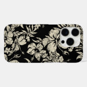 Hibiscus Pareau Hawaiian Floral Black Case-Mate iPhone Case (Achterkant (horizontaal))