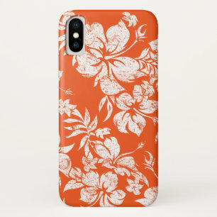 Hibiscus Pareau Hawaiian Floral iPhone X Hoesje