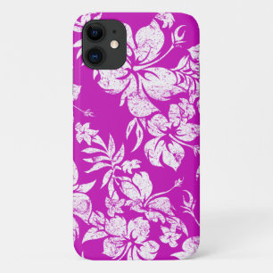 Hibiscus Pareau Hawaiian Floral Magenta Case-Mate iPhone Case