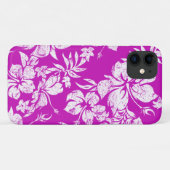 Hibiscus Pareau Hawaiian Floral Magenta Case-Mate iPhone Case (Achterkant (horizontaal))