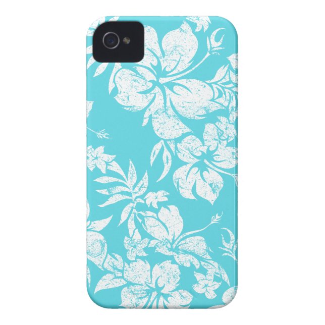 Hibiscus Pareau Hawaiian iPhone 4 Gevallen Case-Mate iPhone Case (Achterkant)