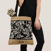 Hibiscus Pareau Hawaiian Monogram Beach Bag Tote Bag (Dichtbij)