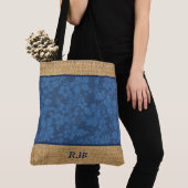 Hibiscus Pareau Hawaiian Monogram Beach Bag Tote Bag (Dichtbij)