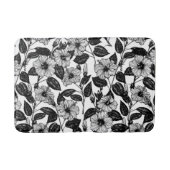 Hibiscus-patroon Badmat (Voorkant)