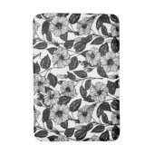 Hibiscus-patroon Badmat (Voorkant Verticaal)