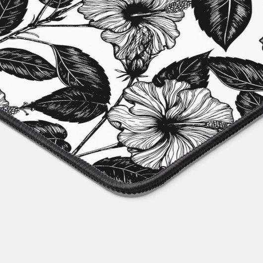 Hibiscus-patroon Bureaumat (Hoek)