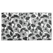 Hibiscus-patroon Kussensloop (Voorkant-Rechts)