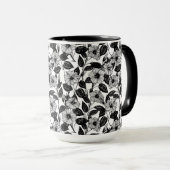 Hibiscus-patroon Mok (Voorkant rechts)