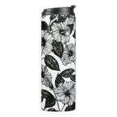 Hibiscus-patroon Thermosbeker (Gedraaid links)