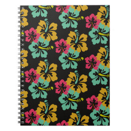 Hibiscus Pattern Notitieboek