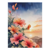 Hibiscus Perfect Poster (Voorkant)