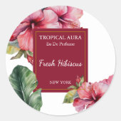 Hibiscus Perfume Label (Voorkant)
