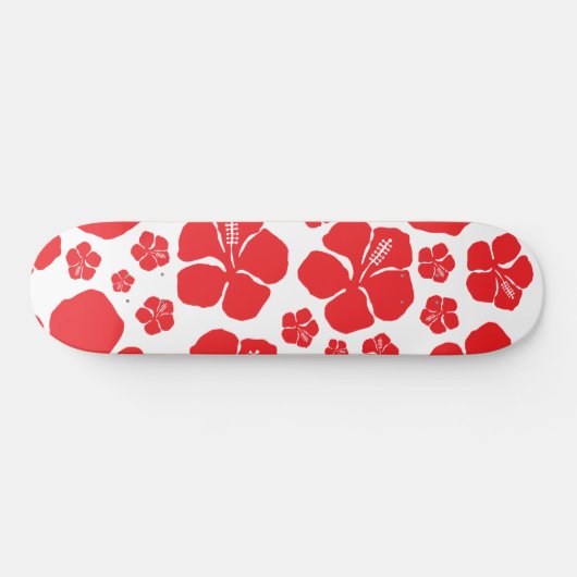 Hibiscus Persoonlijk Skateboard (Horizontaal)