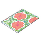 Hibiscus Pop Art Pattern Notitieboek (Linkerzijde)