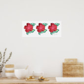 Hibiscus Posters en Prints (Keuken)