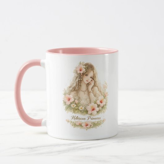 Hibiscus Prinses Bloemenmok Mok (Links)
