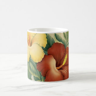hibiscus print koffiemok