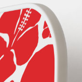 Hibiscus Print Pickleball Paddle (Links Detail)