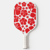 Hibiscus Print Pickleball Paddle (Voorkant)