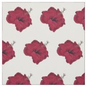 Hibiscus Print Stof (Swatch)