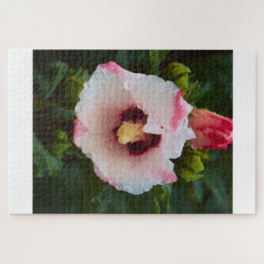 Hibiscus Puzzel – Ontspan met de schoonheid van de (Horizontaal)