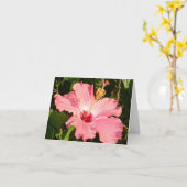 Hibiscus - R Kaart (Gele Bloem)