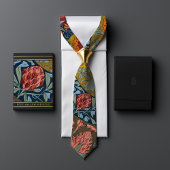 Hibiscus & Roos Mallow Mannen uit het Victoriaans- Stropdas