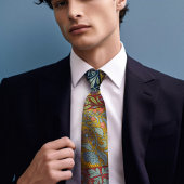 Hibiscus & Roos Mallow Mannen uit het Victoriaans- Stropdas