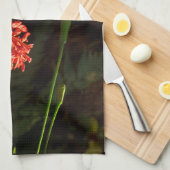 Hibiscus schizopetalus - Japanse lantaarn Theedoek (Quarter Fold)