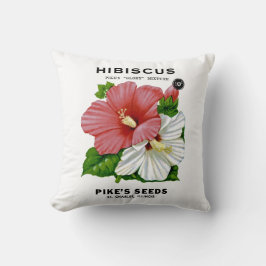 Hibiscus  Seed Packet Kussen