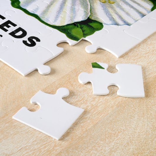 Hibiscus  Seed Packet Legpuzzel (Zijkant)