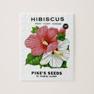 Hibiscus  Seed Packet Legpuzzel