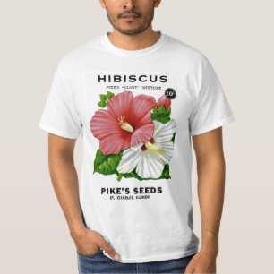 Hibiscus  Seed Packet T-shirt