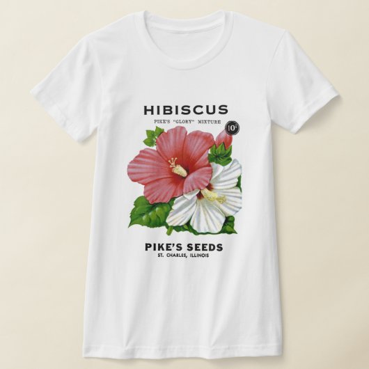 Hibiscus  Seed Packet T-shirt (Laagn)