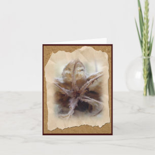 Hibiscus Seed Pod #1 Note Card Kaart