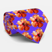 Hibiscus Sensation Stropdas (Opgerold)