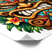 Hibiscus Shield Guardian Poster (Hoek)