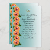 Hibiscus sjabloon voor uitnodiging (Voorkant / Achterkant)