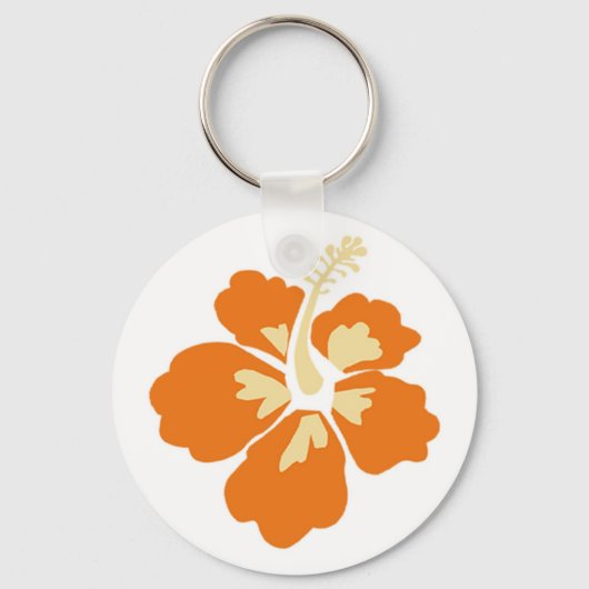 Hibiscus Sleutelhanger (Voorkant)